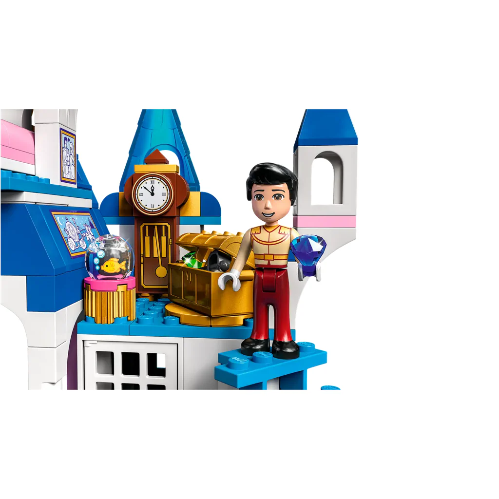 Cinderella and Prince Charming's Castle 43206 - New LEGO Disney Set - Image 4