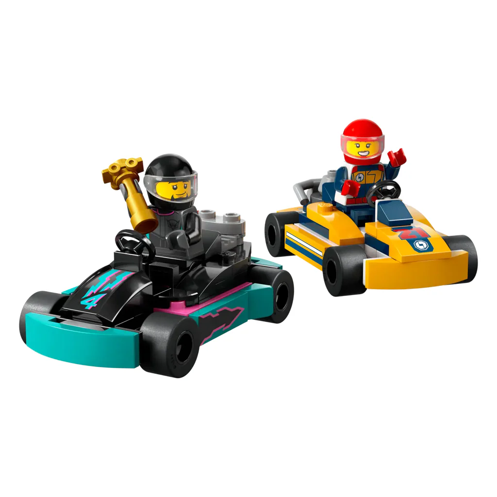 60400 Go-Karts and Race Drivers - New LEGO City Set - Image 3