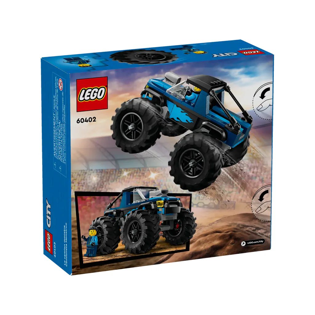 60402 Blue Monster Truck - New LEGO City Set - Image 5