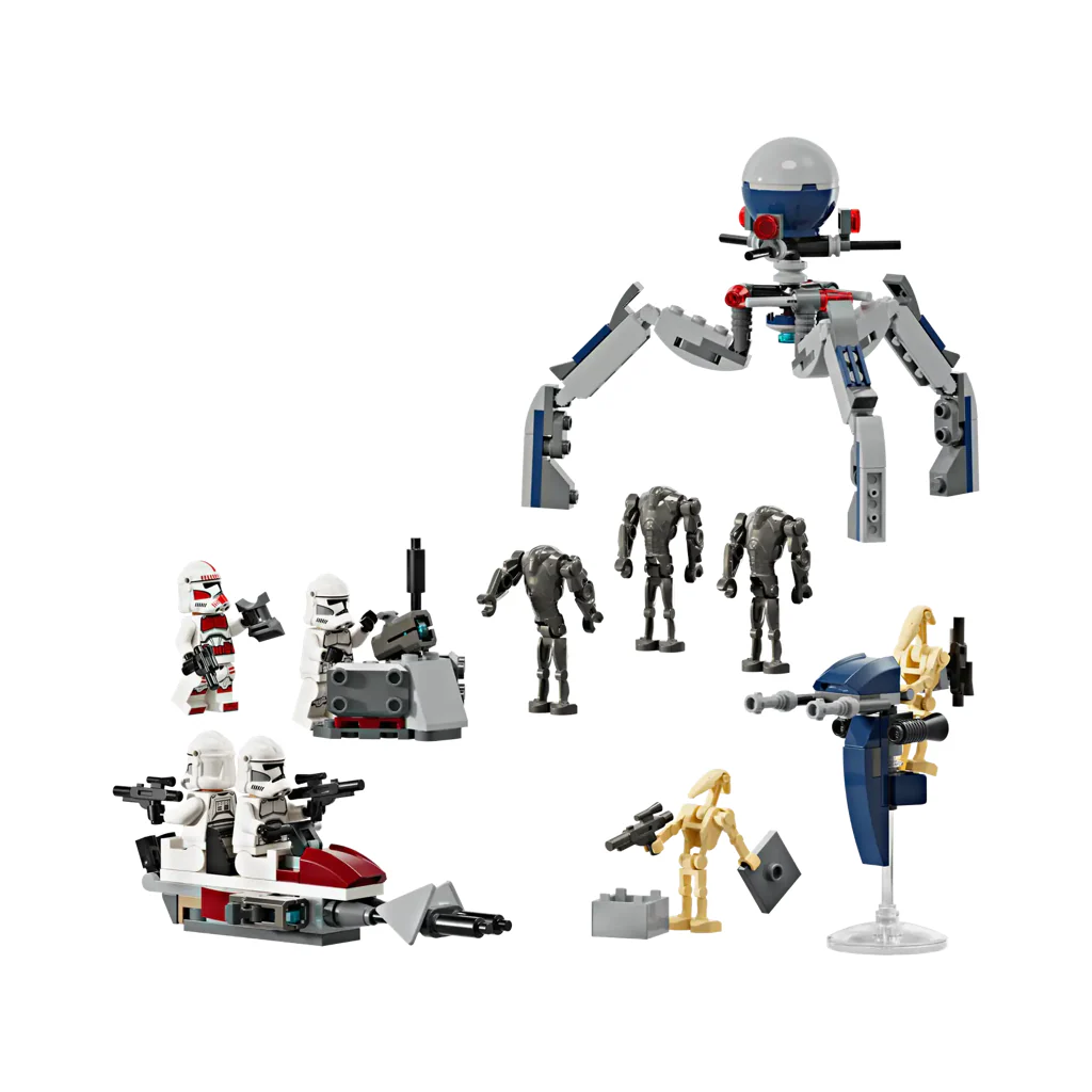 75372 Clone Trooper & Battle Droid Battle Pack - New LEGO Star Wars Set - Image 3