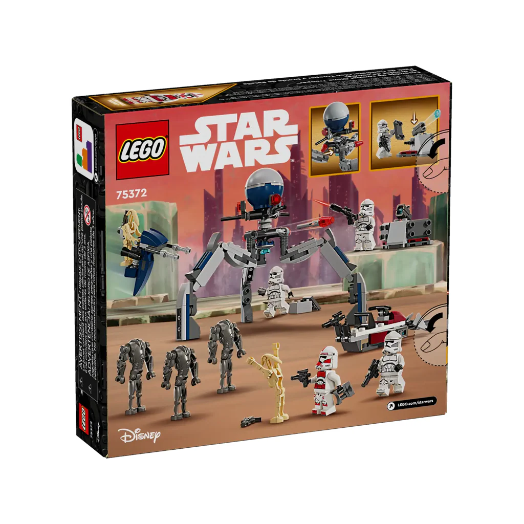 75372 Clone Trooper & Battle Droid Battle Pack - New LEGO Star Wars Set - Image 5