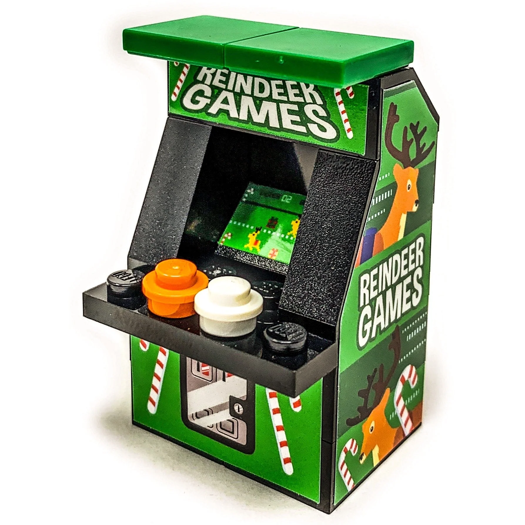 B3 Customs Reindeer Games Arcade Machine Toy Building Kit - Image 3